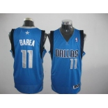 nba dallas mavericks #11 barea lt.blue[revolution 30 grey number]