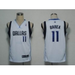 nba dallas mavericks #11 barea white