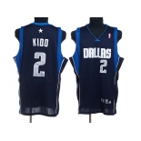 nba dallas mavericks #2 kidd blue