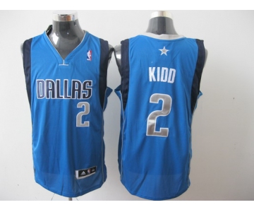 nba dallas mavericks #2 kidd lt.blue[revolution 30 grey number]