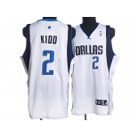 nba dallas mavericks #2 kidd white