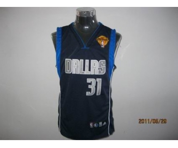 nba dallas mavericks #31 terry dk blue[2011 the finals]