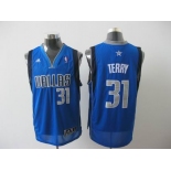 nba dallas mavericks #31 terry lt.blue[2011 swingman revolution 30 grey number]