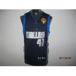 nba dallas mavericks #41 nowitzki dk blue[2011 the finals]