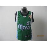 nba dallas mavericks #41 nowitzki green[2011 champions]