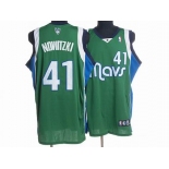 nba dallas mavericks #41 nowitzki green