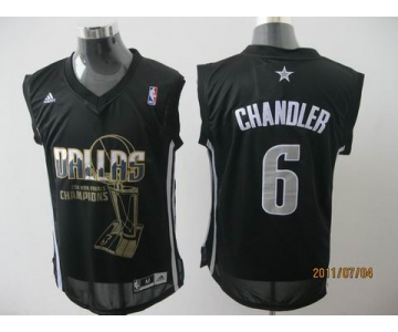 nba dallas mavericks #6 chandler black[2011 finals memorial edition]