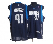 nba dallas mavericks nowitzki #41 dark blue