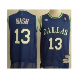 nba jerseys dallas mavericks #13 nash blue[m&n]