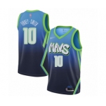 Women's Dallas Mavericks #10 Dorian Finney-Smith Swingman Blue Basketball Jersey - 2019-20 City Edition