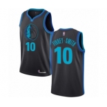 Women's Dallas Mavericks #10 Dorian Finney-Smith Swingman Charcoal Basketball Jersey - City Edition