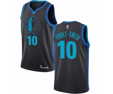 Women's Dallas Mavericks #10 Dorian Finney-Smith Swingman Charcoal Basketball Jersey - City Edition