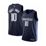 Women's Dallas Mavericks #10 Dorian Finney-Smith Swingman Navy Finished Basketball Jersey - Statement Edition