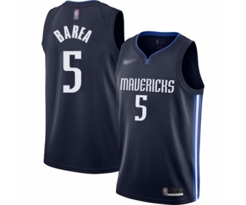 Women's Dallas Mavericks #5 Jose Juan Barea Swingman Navy Finished Basketball Jersey - Statement Edition