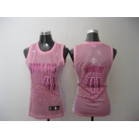 women nba dallas mavericks #41 nowitzki pink