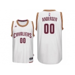 Cleveland Cavaliers #00 Chris Andersen New Swingman White Home Jersey