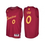 Men's Cleveland Cavaliers #0 Kevin Love Burgundy 2016 Christmas Day NBA Swingman Jersey