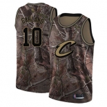 Men's Cleveland Cavaliers #10 Darius Garland Camo Basketball Swingman Realtree Collection Jersey