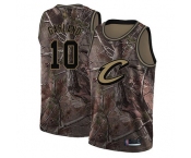 Men's Cleveland Cavaliers #10 Darius Garland Camo Basketball Swingman Realtree Collection Jersey