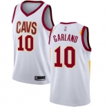 Men's Cleveland Cavaliers #10 Darius Garland White Basketball Swingman Association Edition Jersey