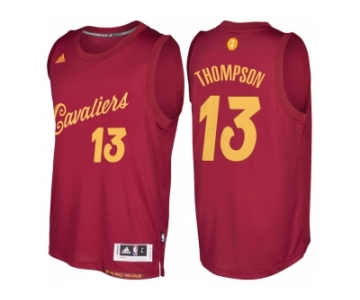 Men's Cleveland Cavaliers #13 Tristan Thompson 2016 Christmas Day Burgundy NBA Swingman Jersey