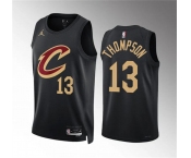 Men's Cleveland Cavaliers #13 Tristan Thompson Black Statement Edition Stitched Jersey