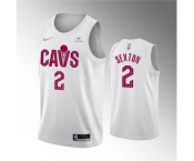 Men's Cleveland Cavaliers #2 Collin Sexton Association Edition Stitched Basketball Jersey