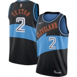 Men's Cleveland Cavaliers #2 Collin Sexton Black Basketball Swingman Hardwood Classics Jersey