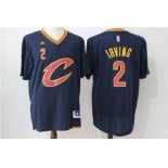 Men's Cleveland Cavaliers #2 Kyrie Irving adidas Blue Pride Swingman Jersey