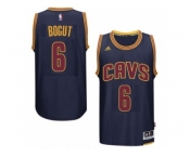 Men's Cleveland Cavaliers #6 Andrew Bogut adidas Navy Player Swingman CavFanatic Jersey