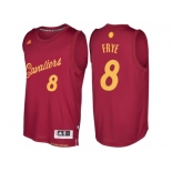 Men's Cleveland Cavaliers #8 Channing Frye 2016 Christmas Day Burgundy NBA Swingman Jersey