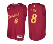 Men's Cleveland Cavaliers #8 Channing Frye 2016 Christmas Day Burgundy NBA Swingman Jersey