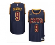 Men's Cleveland Cavaliers #9 Larry Sanders adidas Navy Player Swingman CavFanatic Jersey