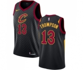 Men's Nike Cleveland Cavaliers #13 Tristan Thompson Swingman Black Alternate NBA Jersey Statement Edition