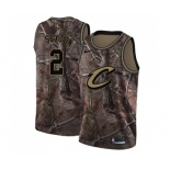 Men's Nike Cleveland Cavaliers #2 Collin Sexton Swingman Camo Realtree Collection NBA Jersey