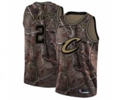 Men's Nike Cleveland Cavaliers #2 Kyrie Irving Swingman Camo Realtree Collection NBA Jersey