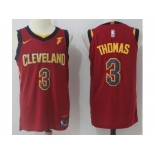 Nike Cleveland Cavaliers #3 Isaiah Thomas Red Stitched NBA Jersey