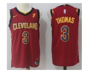 Nike Cleveland Cavaliers #3 Isaiah Thomas Red Stitched NBA Jersey