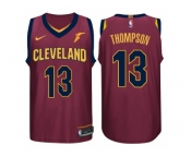 Nike NBA Cleveland Cavaliers #13 Tristan Thompson Jersey 2017-18 New Season Wine Red Jersey