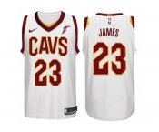 Nike NBA Cleveland Cavaliers #23 LeBron James Jersey 2017-18 New Season White Jersey