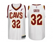 Nike NBA Cleveland Cavaliers #32 Jeff Green Jersey 2017-18 New Season White Jersey