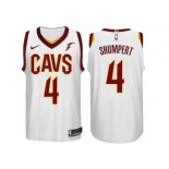 Nike NBA Cleveland Cavaliers #4 Iman Shumpert Jersey 2017-18 New Season White Jersey