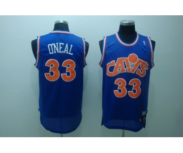 nba cavs #33 oneal blue(fans edition)