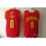 nba cleveland cavaliers #0 love red[revolution 30 swingman]