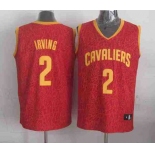 nba cleveland cavaliers #2 irving red leopard print