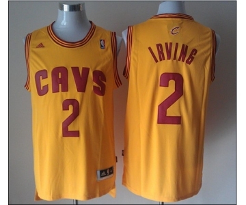 nba cleveland cavaliers #2 irving yellow[revolution 30 swingman]