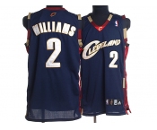 nba cleveland cavaliers #2 milliams blue