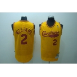 nba cleveland cavaliers #2 milliams m&n yellow