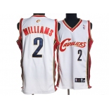 nba cleveland cavaliers #2 milliams white