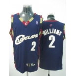 nba cleveland cavaliers #2 williams dk blue